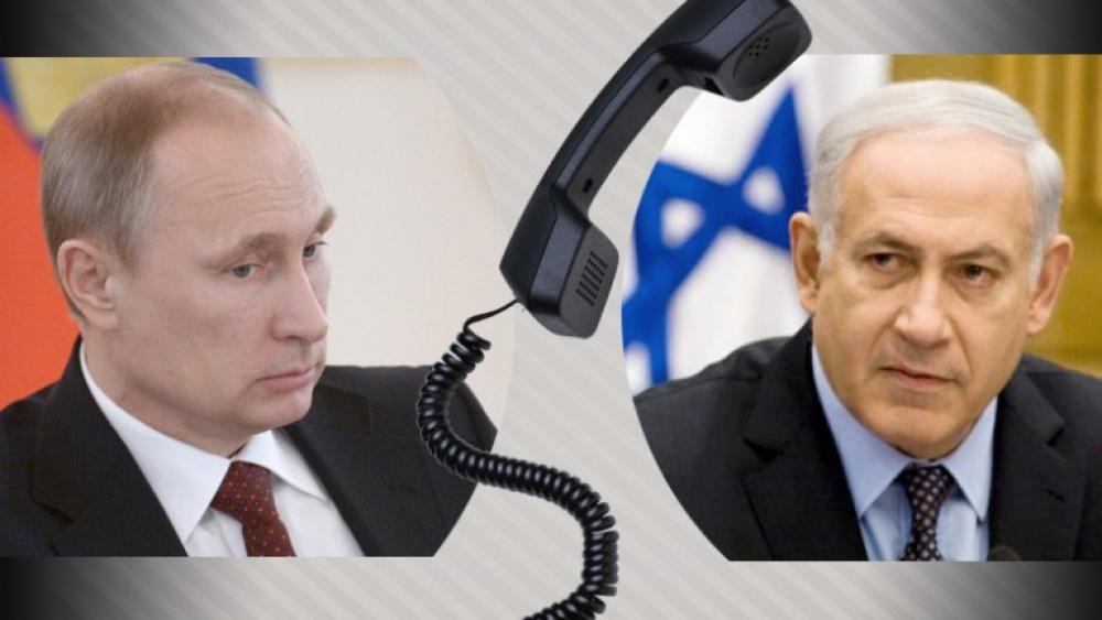 مكالمة هاتفية بين بوتين ونتنياهو