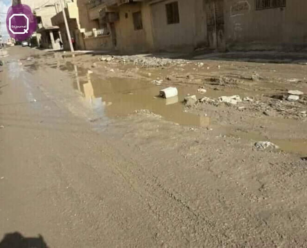 "أمطار نيسان" تكشف سوء الخدمات في شوارع "دير الزور"