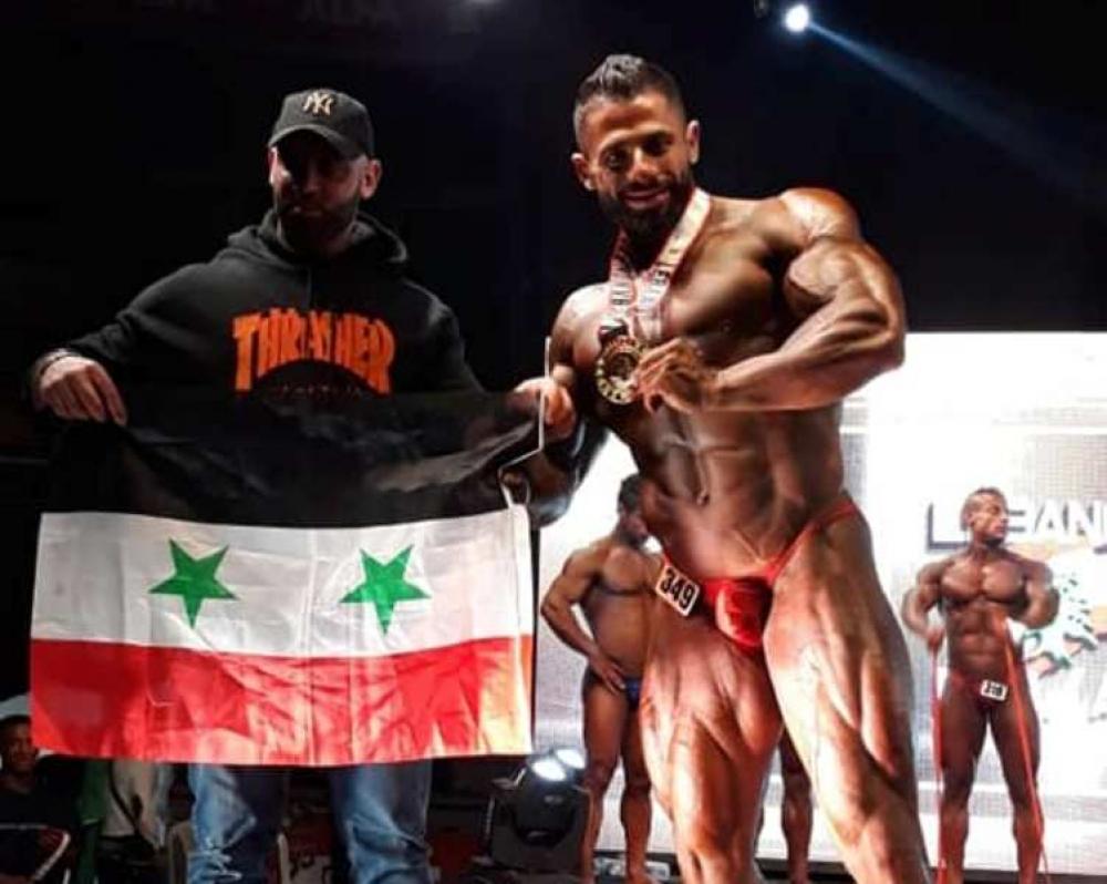 إنجاز سوري في بطولة "مستر أولمبيا أماتور"