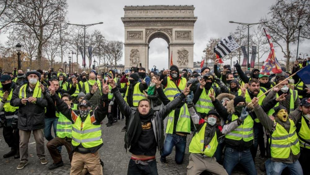 اتساع رقعة المظاهرات في فرنسا