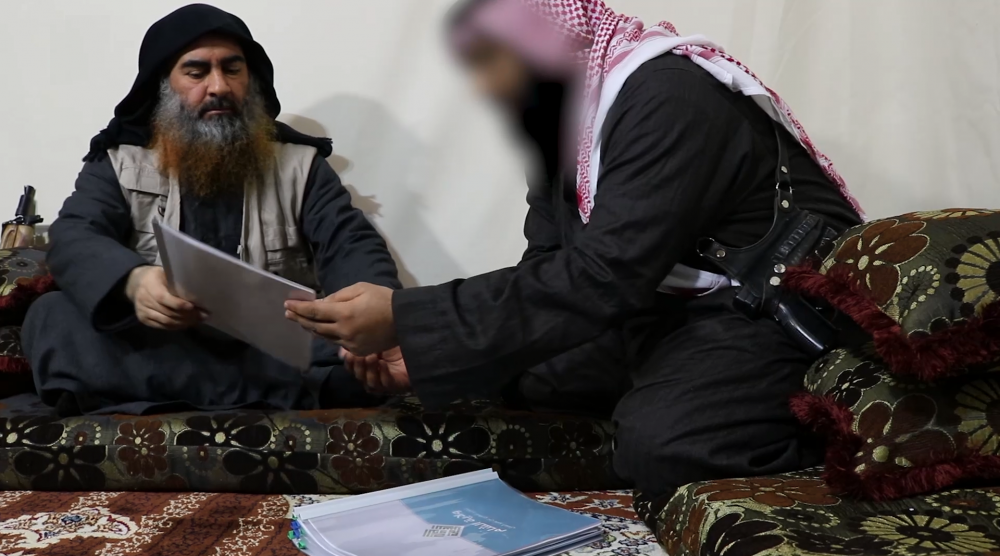 أول تعليق على ظهور البغدادي
