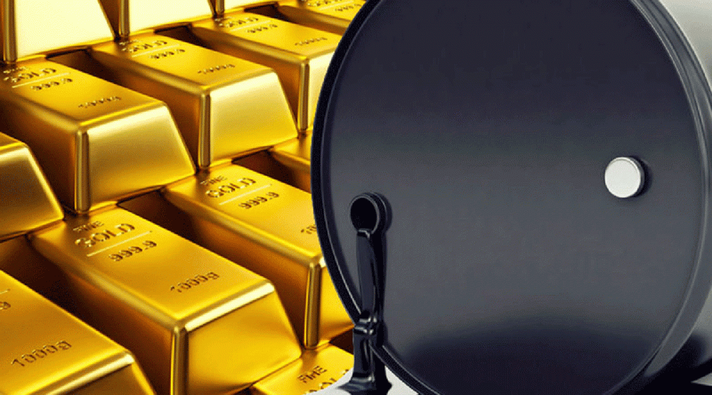 انهيار النفط الأمريكي يرفع أسعار الذهب