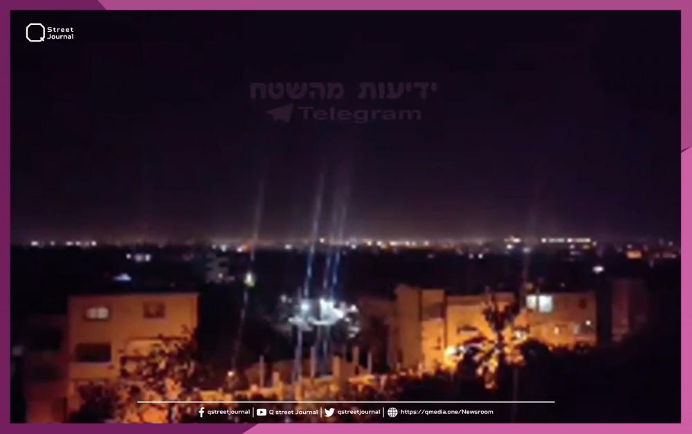 مقطع فيديو يظهر لحظة انفجار الصاروخ السوري قرب مفاعل ديمونا 