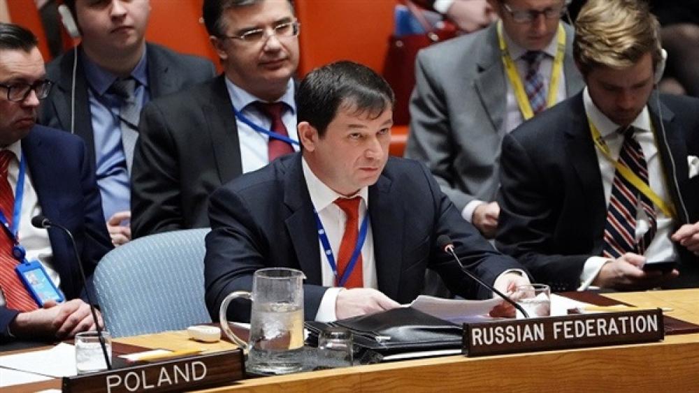 مندوب روسيا لدى الأمم المتحدة يحذّر من خطط أمريكية