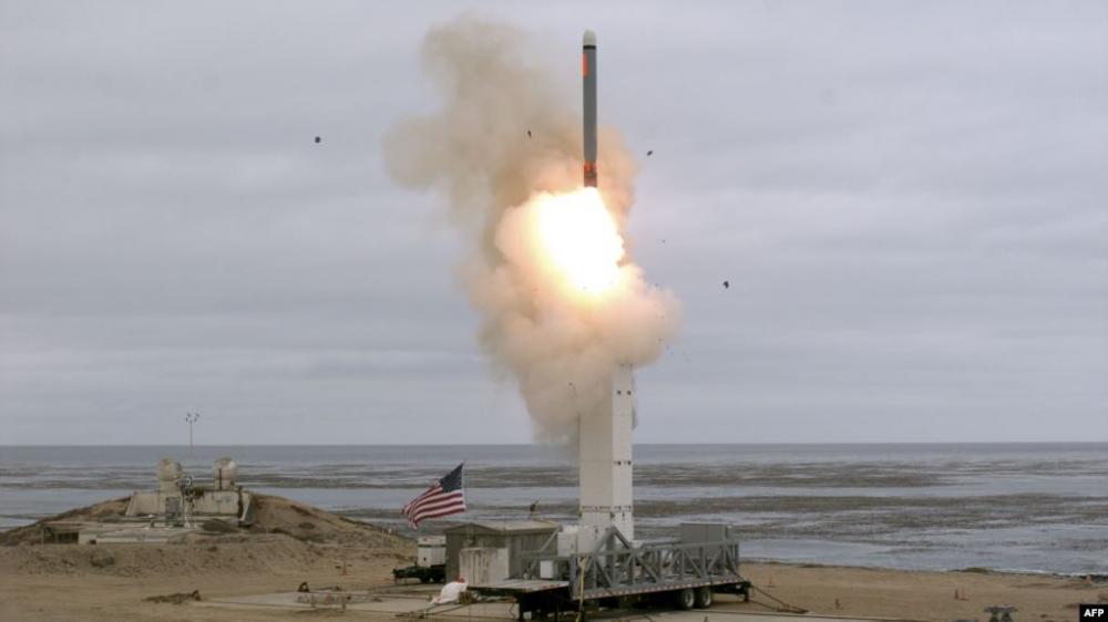أميركا تختبر صاروخ كروز متوسط المدى