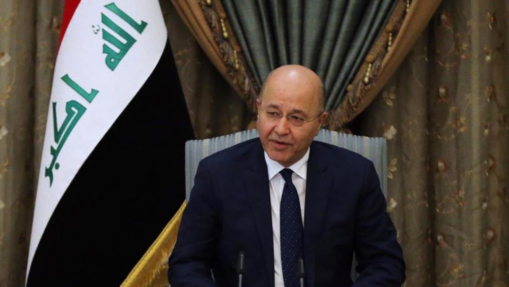 الرئيس العراقي يرفض تحول بلاده لـ "ساحة تناحر"