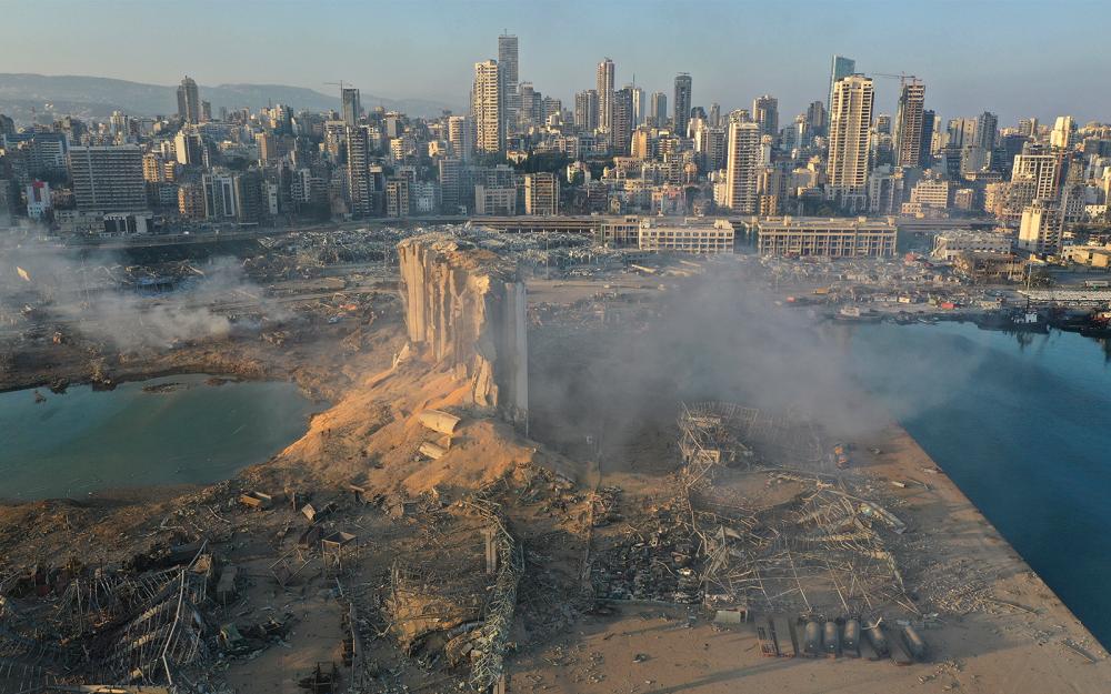 أحدات متطورة وسريعة تعقب انفجار مرفأ بيروت