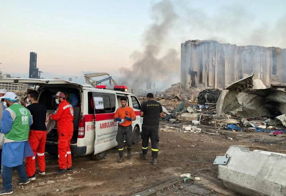 حصيلة جديدة لضحايا تفجير مرفأ بيروت.. ولايزال البحث عن مفقودين