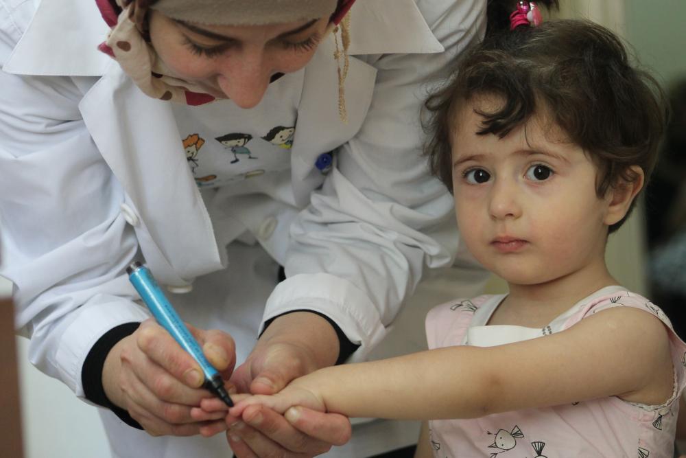 سوريا خالية من مرض شلل الأطفال
