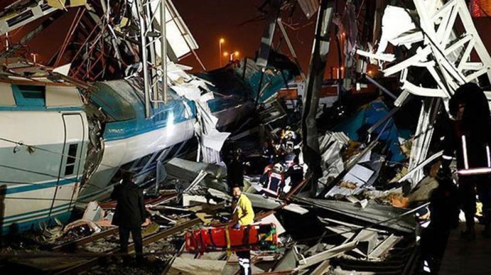 سبعة قتلى نتيجة اصطدام قطارين في تركيا