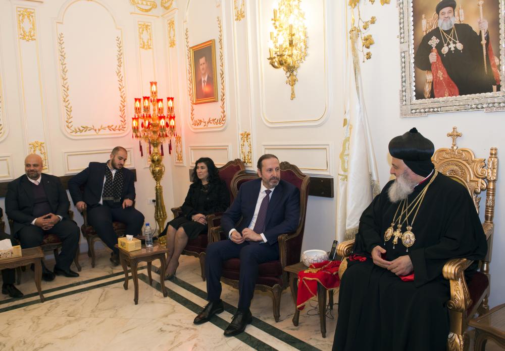 الرئيس الأسد يُهنئ الطوائف المسيحية في سوريا