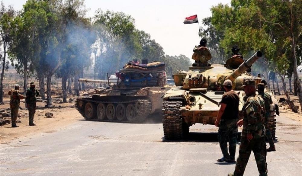 الجيش السوري يدكّ معاقل "أجناد القوقاز" في إدلب.. ويتقدم