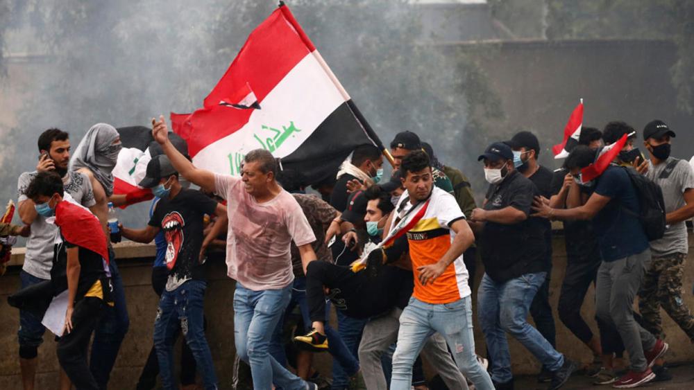 الاحتجاجاتُ العراقيّة تتأجج رفضاً لمرشّح الرئاسة !