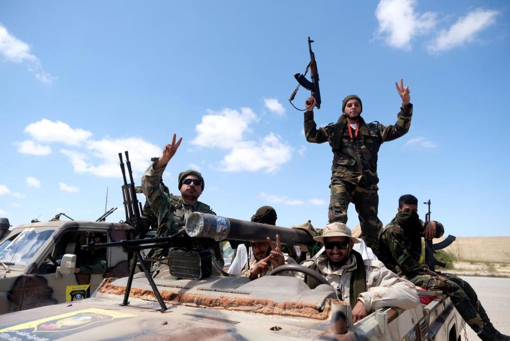 الجيش الوطني الليبي يعلن السيطرة على مقر رئاسة الأركان 