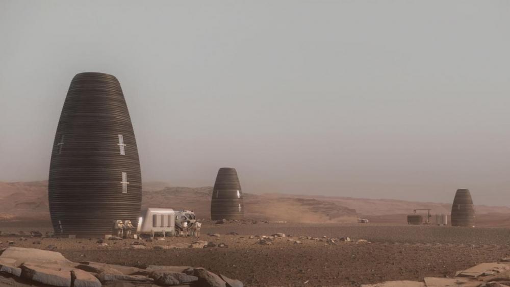 إنشاء منازل مستوحاة من المريخ.. قابلة لإعادة التدوير