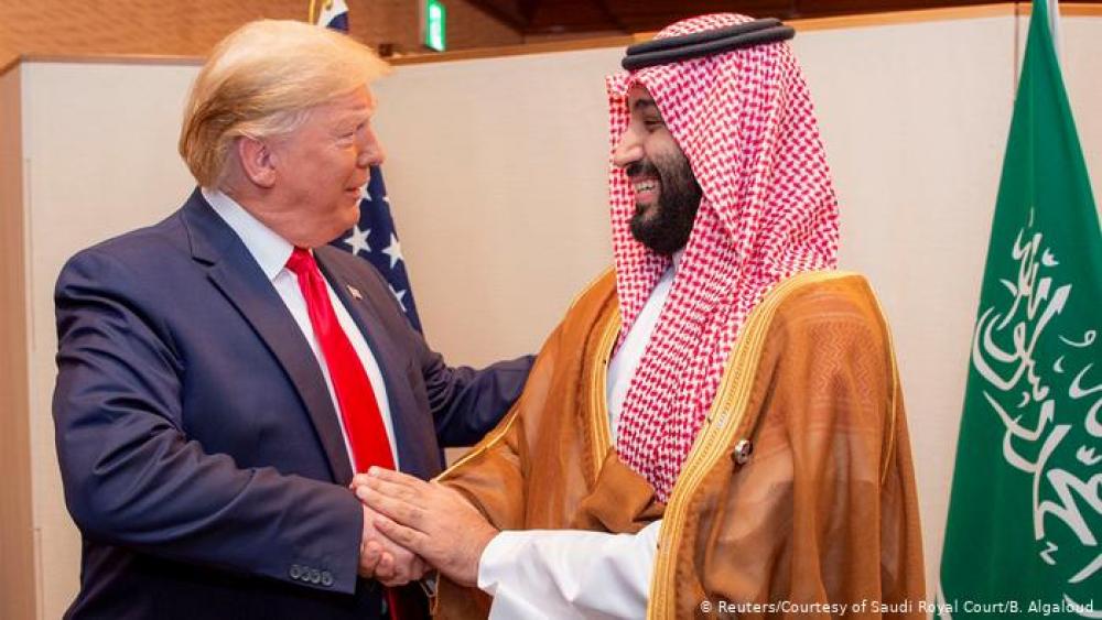  هدية لمحمد بن سلمان من ترامب قبل المغادرة 