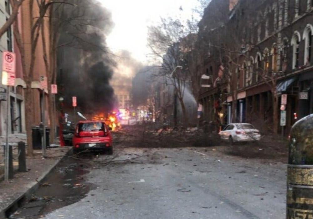 انفجار ناشفيل: أشلاء بشرية وإعلان حالة الطوارئ في المدينة