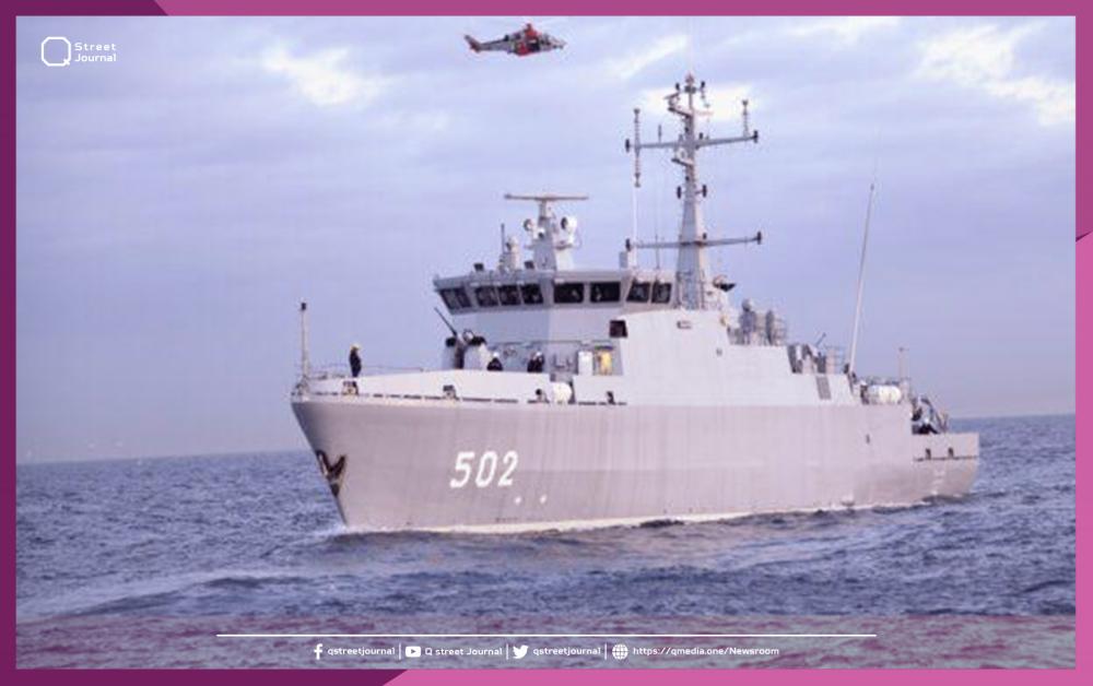 الجيش الجزائري يتسلم سفينة "الكاسح - 2"