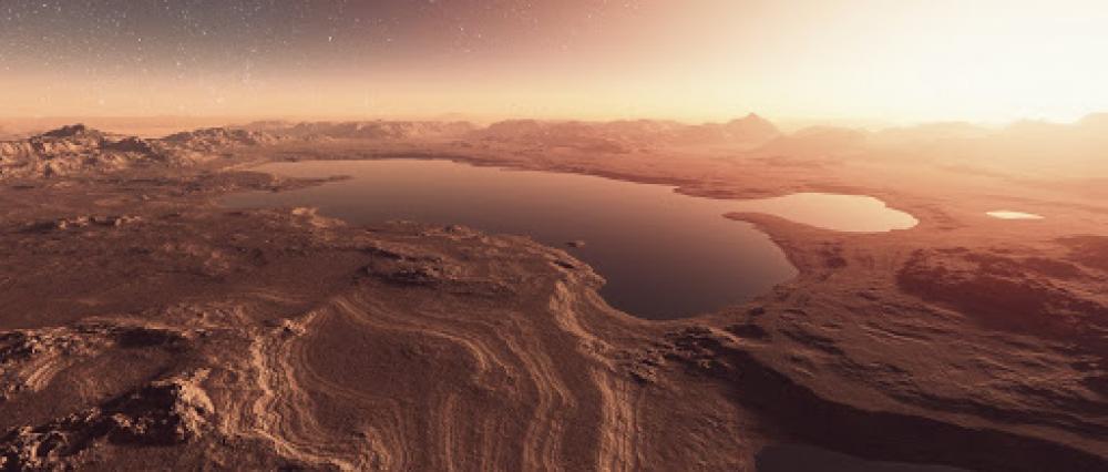 جامعة أمريكية تطور نظاماً يحل مشكلة المياه السائلة المالحة في كوكب المريخ 