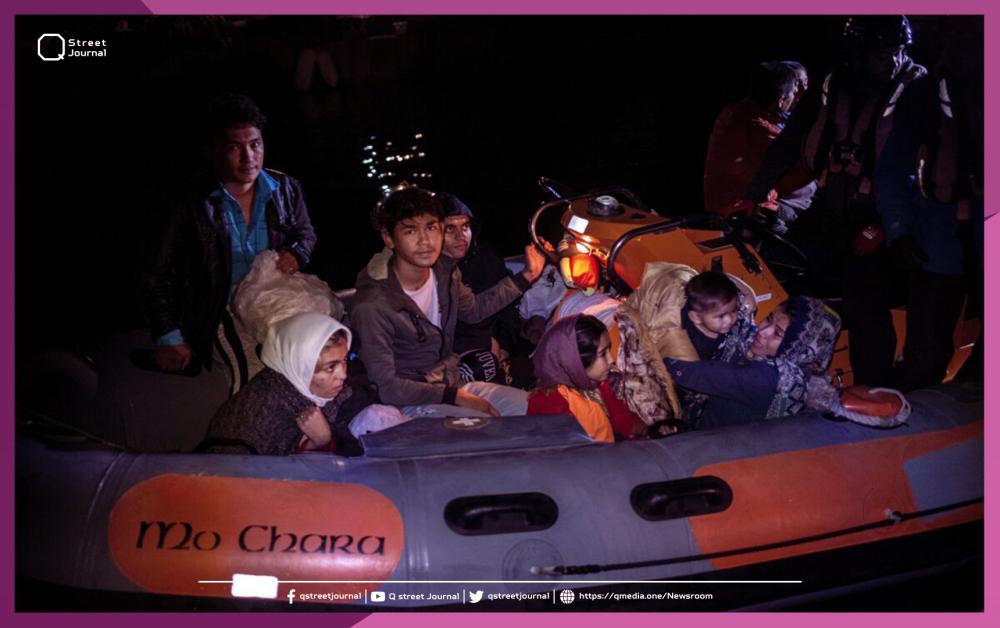 وفاة مهاجرين جراء غرق قاربين قرب سواحل اليونان