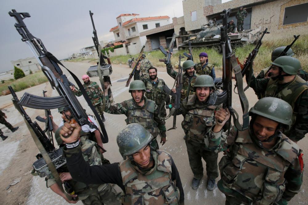 الجيش يرد على خروقات المسلحين في إدلب