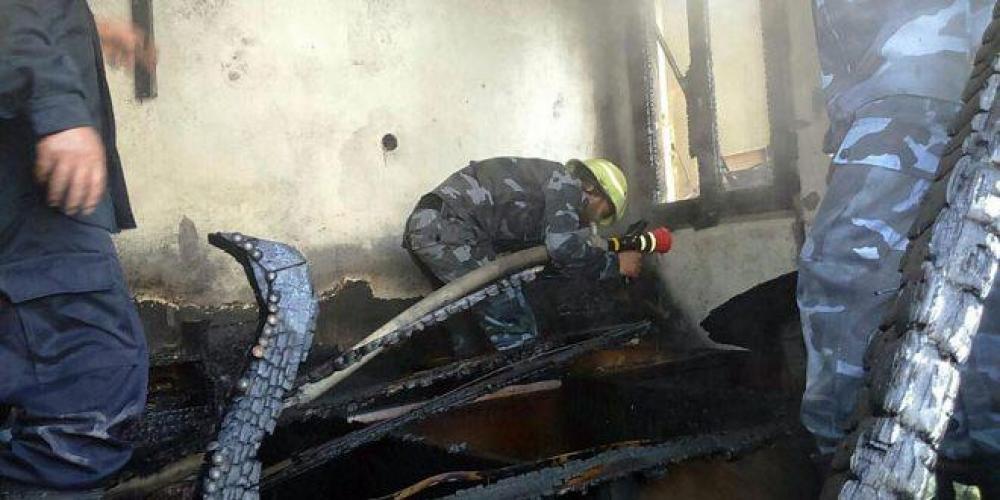 وفاة شخص جراء حريق في دمشق