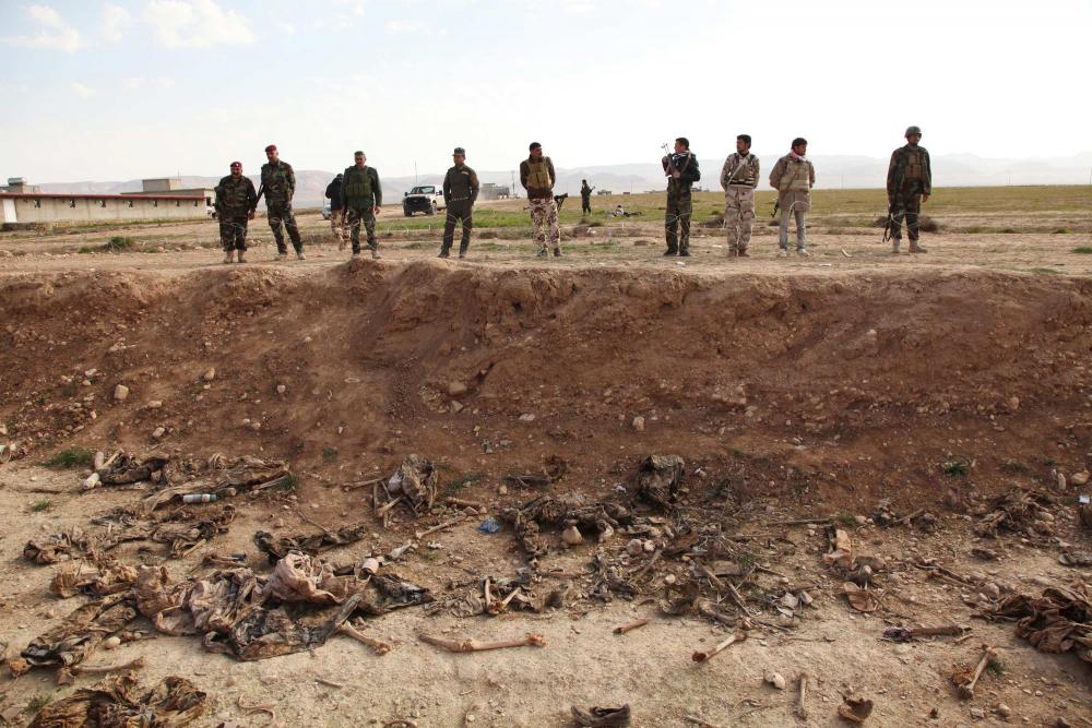 الأجهزة الأمنية تعثر على مقابر جماعية تابعة ل"داعش"