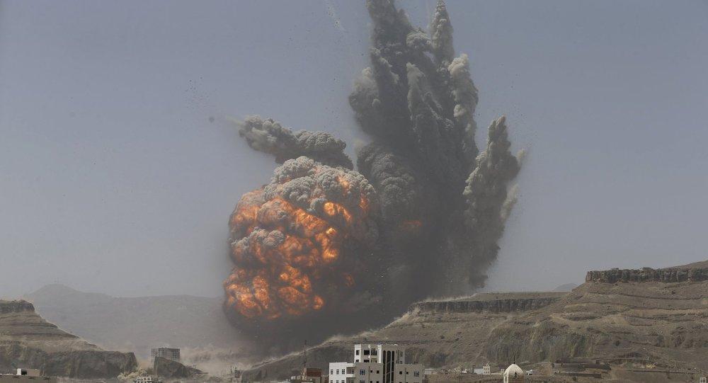 ضحايا وجرحى في غارة جوية على اليمن!