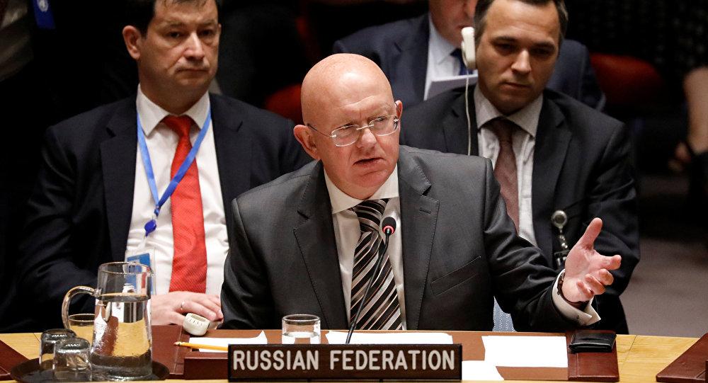   المندوب الروسي يفاجئ المجتمعين في مجلس الأمن