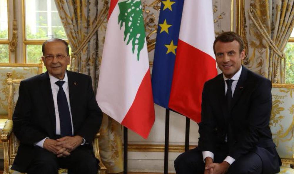 الرئيس الفرنسي يهدد لبنان