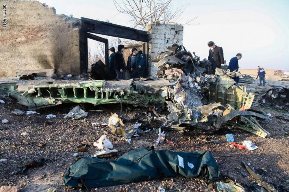 هذه فرضيات سبب تحطّم الطائرة الأوكرانية