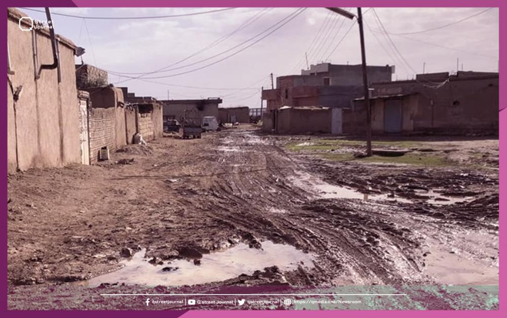 سوريا.. «شوارع عامودا» خارقة بـ«الأوحال»