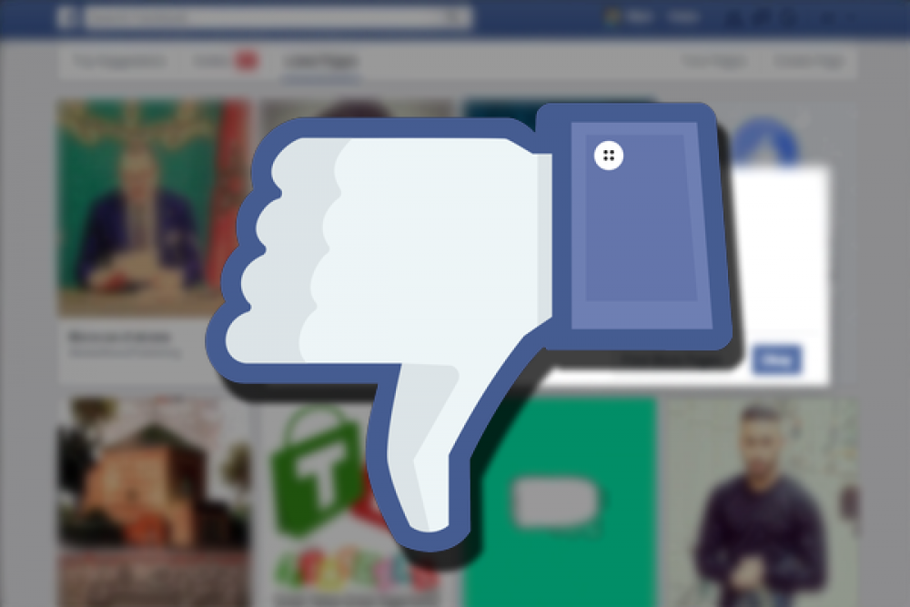 «فيسبوك» يلغي زر الإعجاب على الصفحات العامة