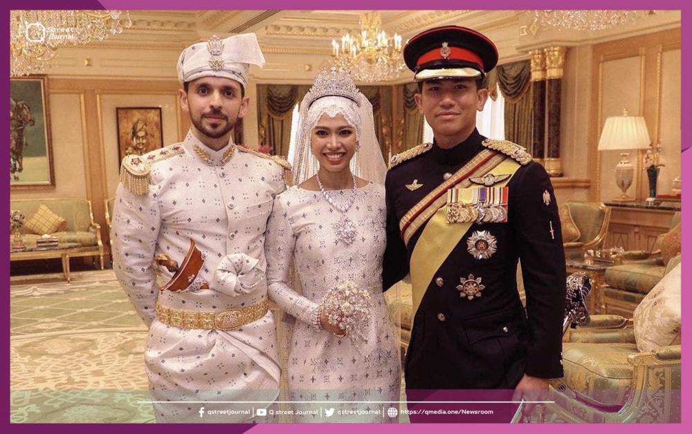 بحفل زفاف أسطوري.. شاب عربي يتزوج ابنة سلطان بروناي
