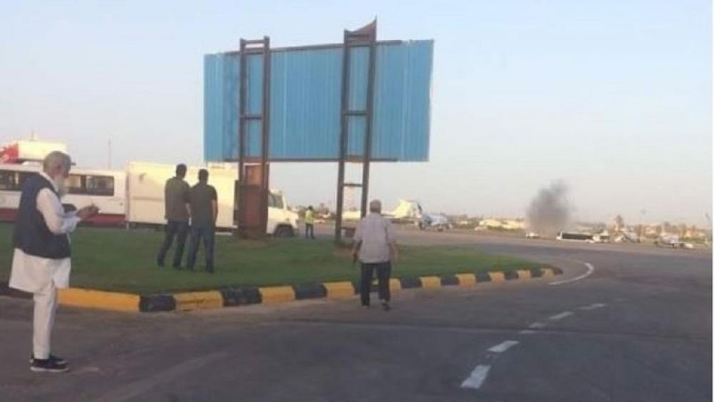 إغلاق مطار معيتقية بطرابلس بسبب سقوط قذائف عليه