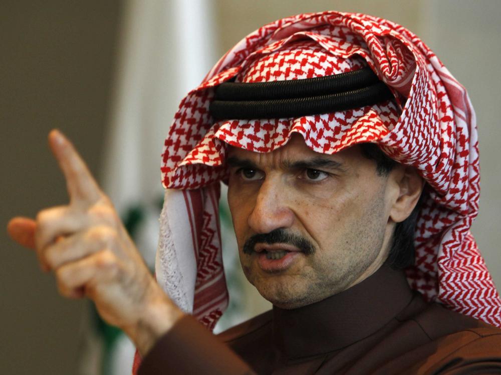 السعودية تعاقب الوليد بن طلال