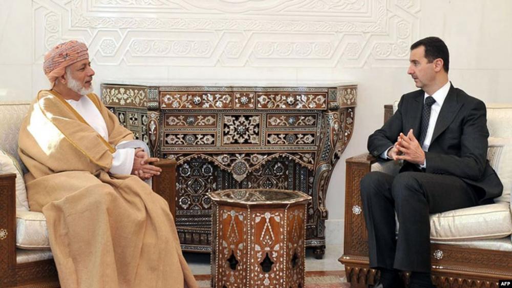 الأسد يستقبل وزير الخارجية العماني في دمشق