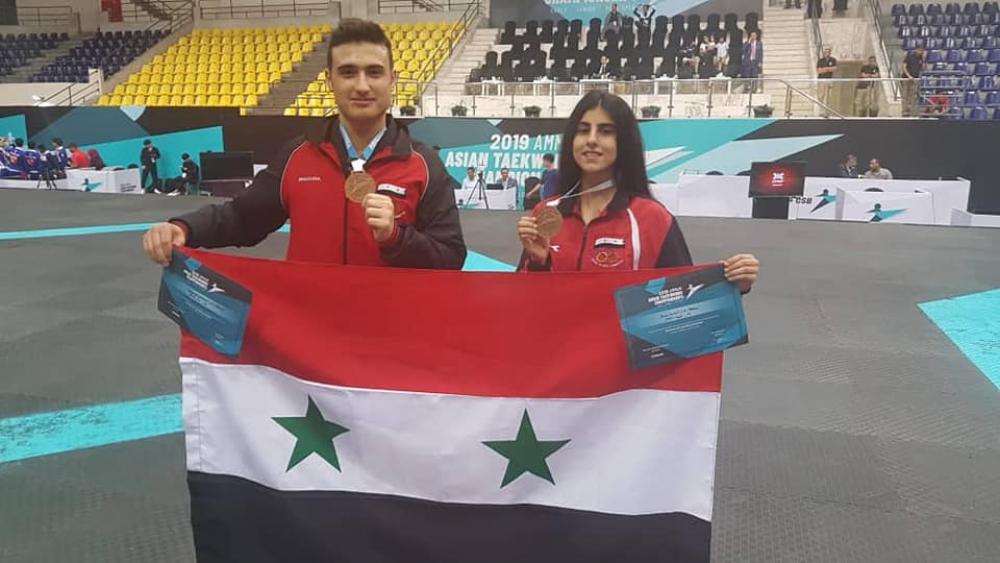 تايكواندو سوريا تحصد الذهب في بطولة آسيا
