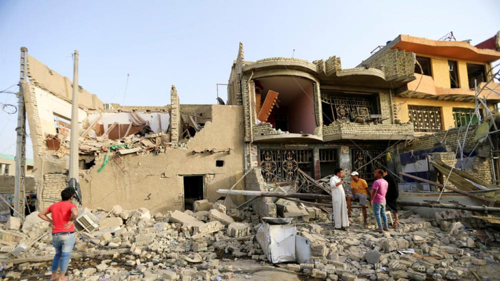 تفجير في حسينية جنوب بغداد 