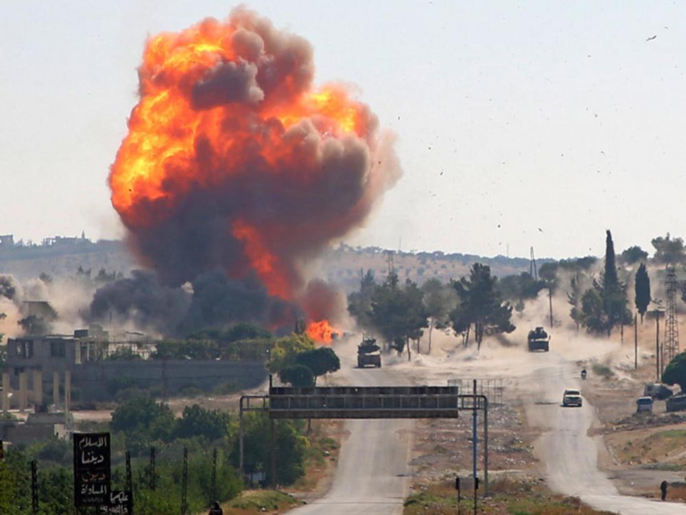 تركيا تعلن حصيلة أضرار الهجوم على الدورية المشتركة في إدلب