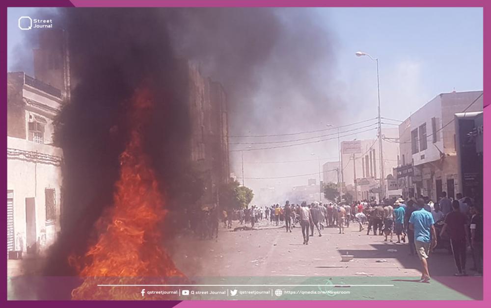 الاحتجاجات تعود إلى شوارع تونس