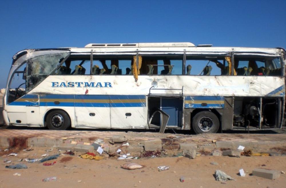 قتلى وجرحى بانقلاب حافلة ركاب في مصر