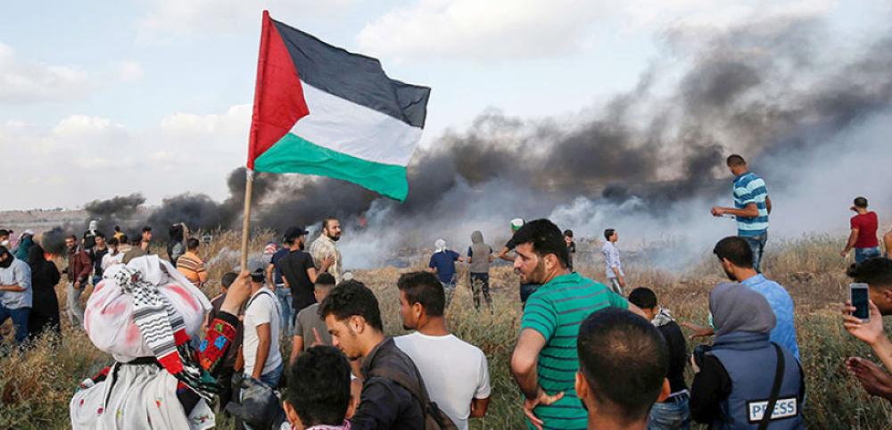 إصابة 50 فلسطينياً برصاص الاحتلال الإسرائيلي
