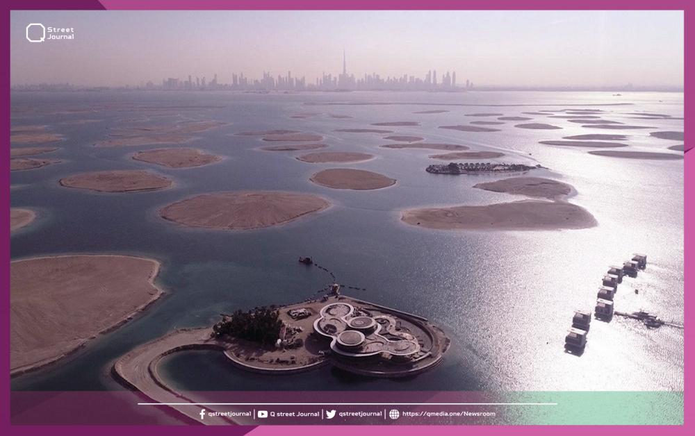 دبي تشيّد سلسلة جزر عائمة في مشروع شاطئي جديد