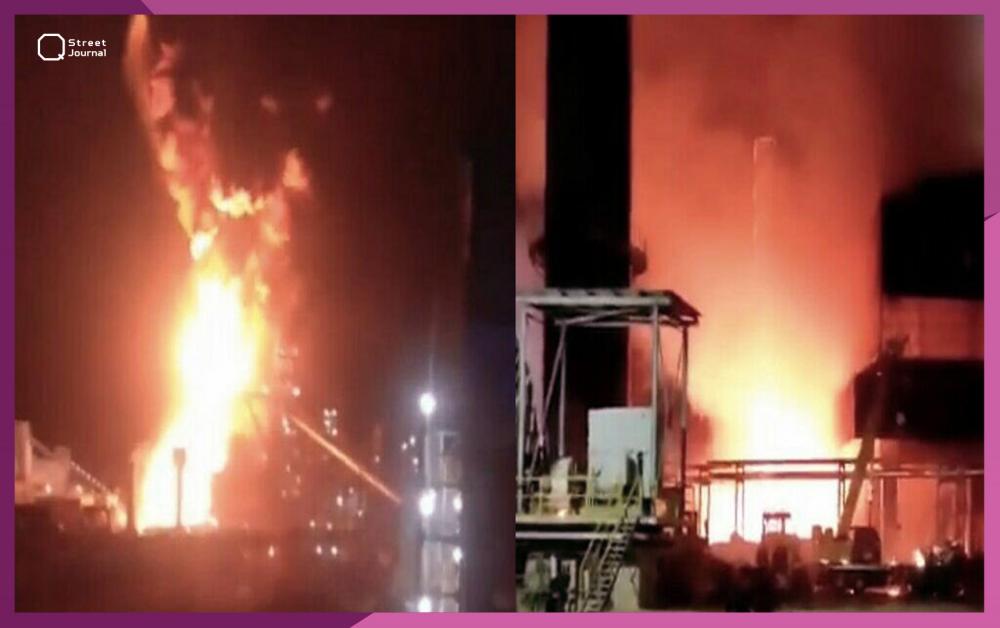 انفجار داخل مصنع للصلب في إيران