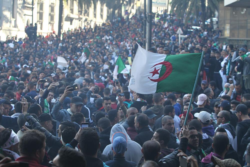 مظاهرات كبيرة في الجزائر الجمعة