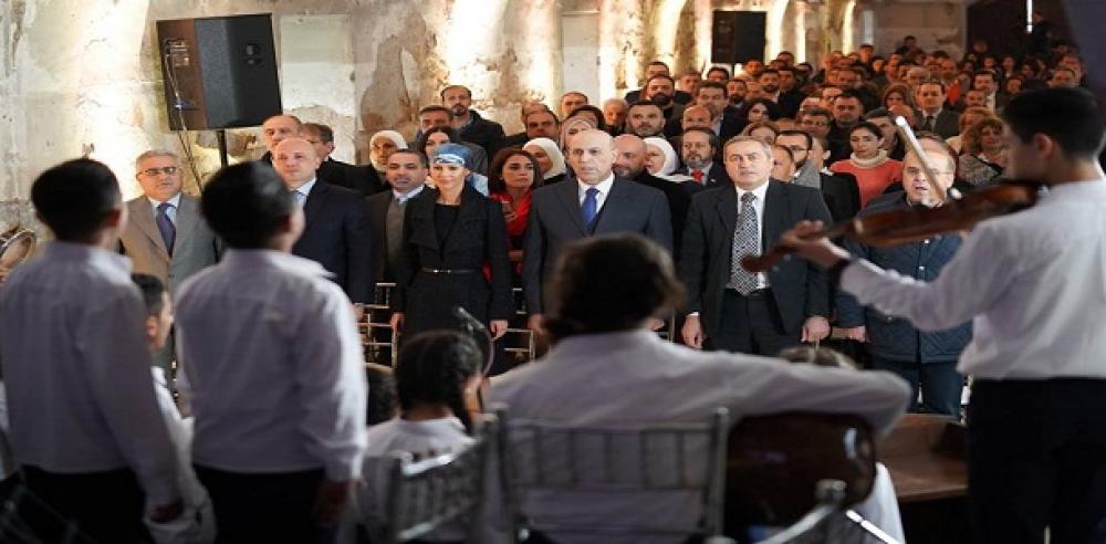 السيدة أسماء الأسد تشارك في فعالية خاصة بحماية التراث السوري