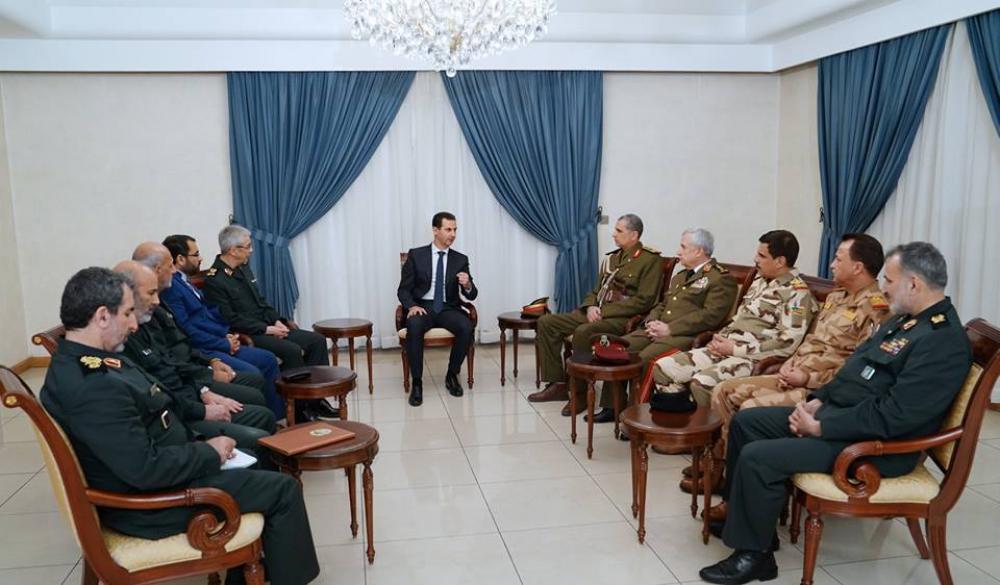 الرئيس الأسد يشدد على متانة العلاقات مع العراق وإيران