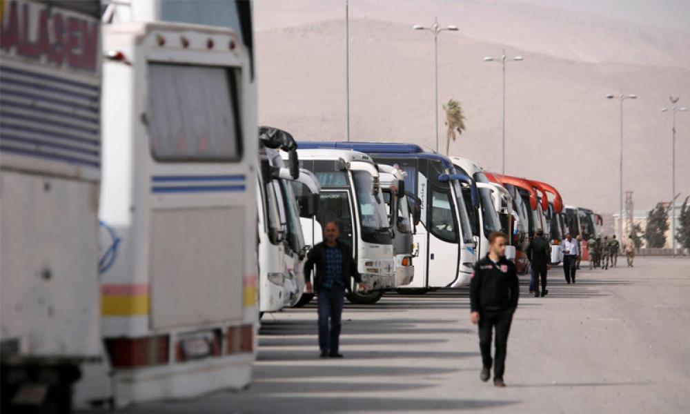 إيقاف جميع وسائل النقل العام في سوريا