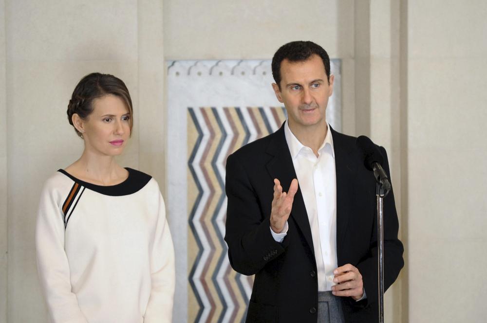 «كورونا» تصيب الرئيس الأسد وزوجته